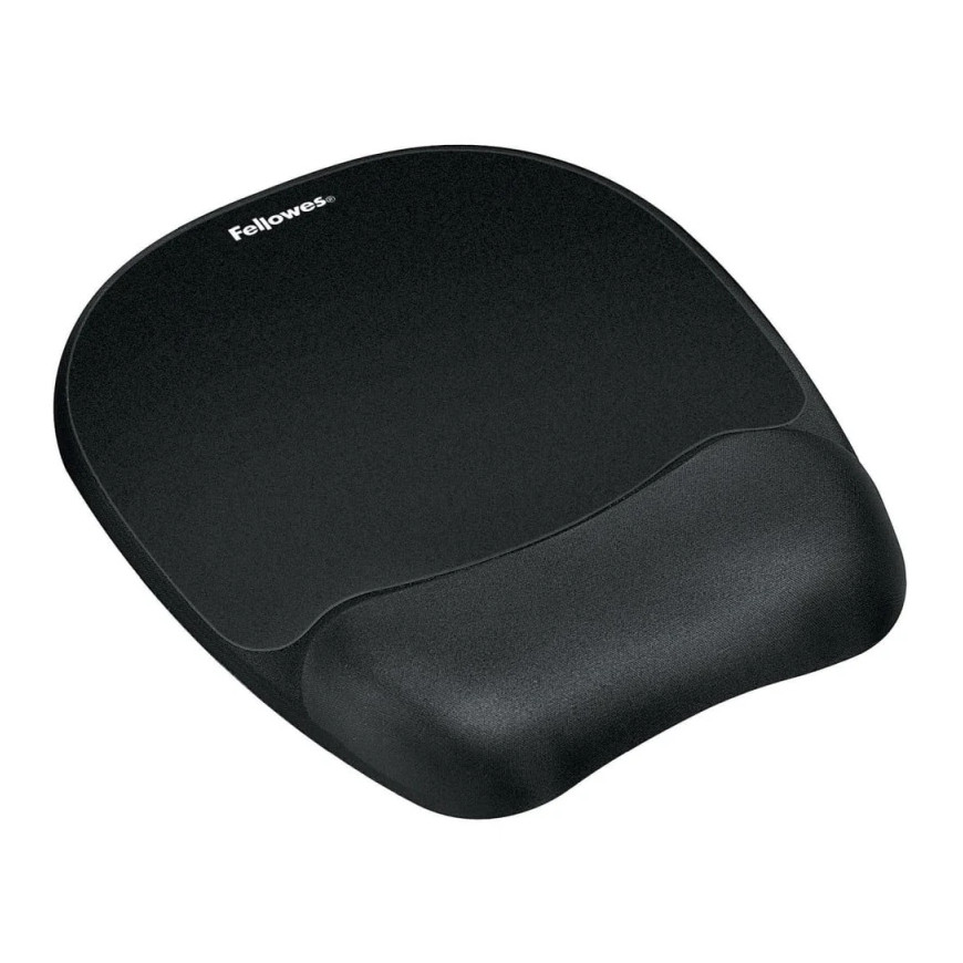 Tapis de souris - repose-poignet Ergo Mousse Noir (9176501)