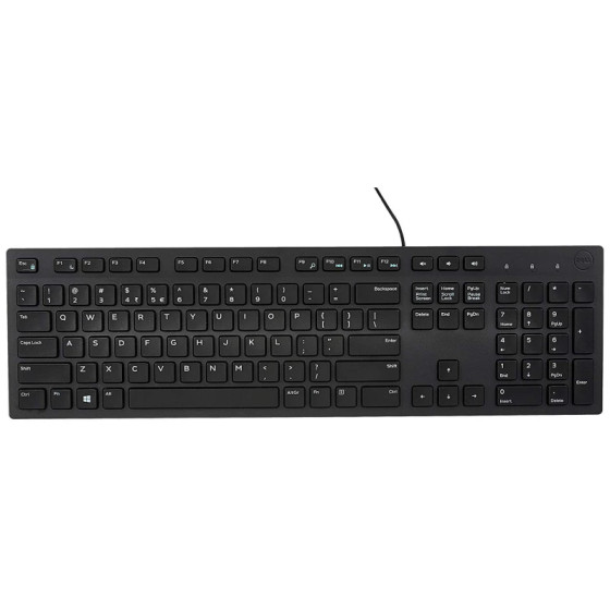 Clavier filaire Dell KB216 Français (AZERTY) - Noir (KB216-BK-FR)