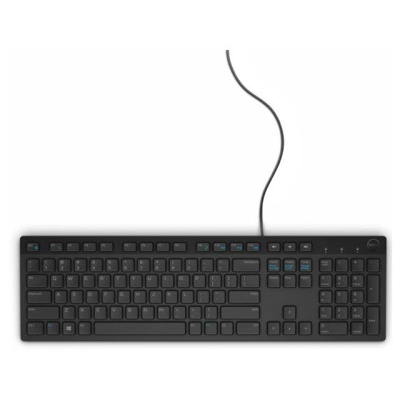 Clavier filaire Dell KB216 Français (AZERTY) - Noir (KB216-BK-FR)