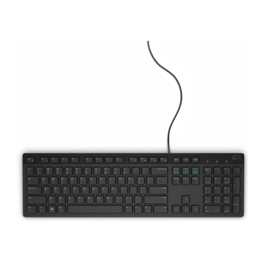Clavier filaire Dell KB216 Français (AZERTY) - Noir (KB216-BK-FR)