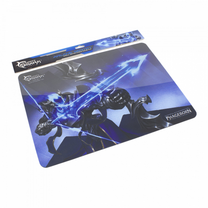 Tapis de souris gamer white shark mp-arcane 400X300MM (MP-1894)