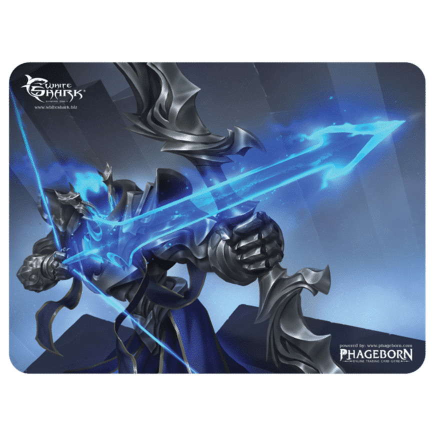 Tapis de souris gamer white shark mp-arcane 400X300MM (MP-1894)