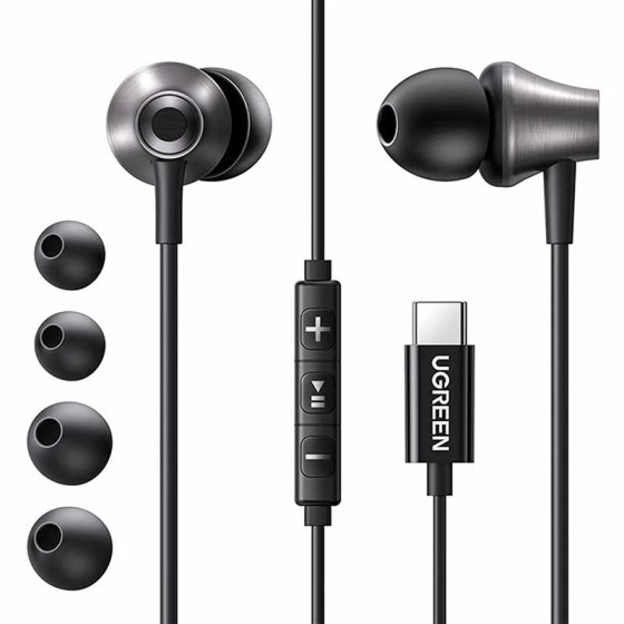 Écouteurs Ugreen In-Ear 3,5mm Jack - Filaires (35753)