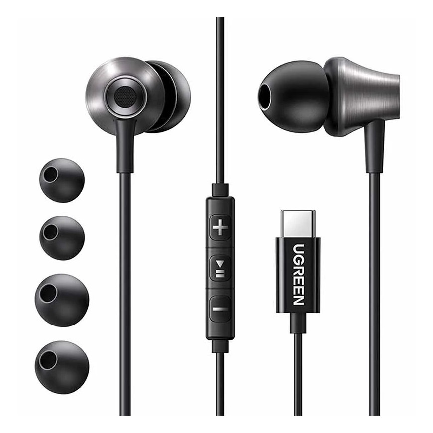 Écouteurs Ugreen In-Ear 3,5mm Jack - Filaires (35753)