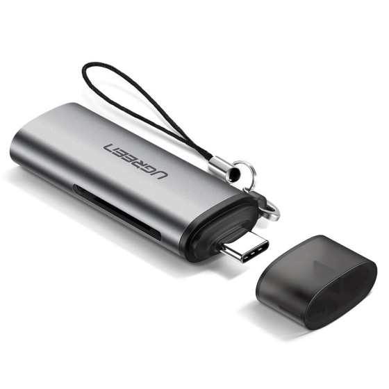 Lecteur de cartes USB-C UGREEN USB 3.1 TF SD Haute Vitesse (50704)