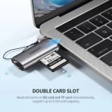 Lecteur de cartes USB-C UGREEN USB 3.1 TF SD Haute Vitesse (50704)