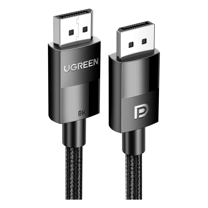 Câble Ugreen DisplayPort 1.4 Mâle vers Mâle 8K - 1 mètre (80390)