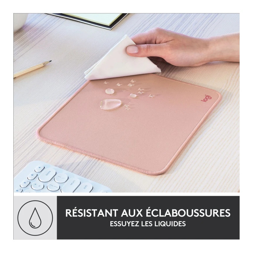 Tapis de souris Logitech Studio Series Darker Rose - EMEA (956-000050)