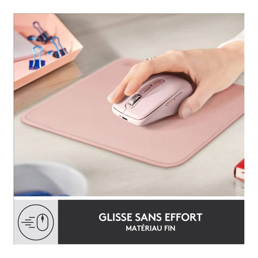 Tapis de souris Logitech Studio Series Darker Rose - EMEA (956-000050)