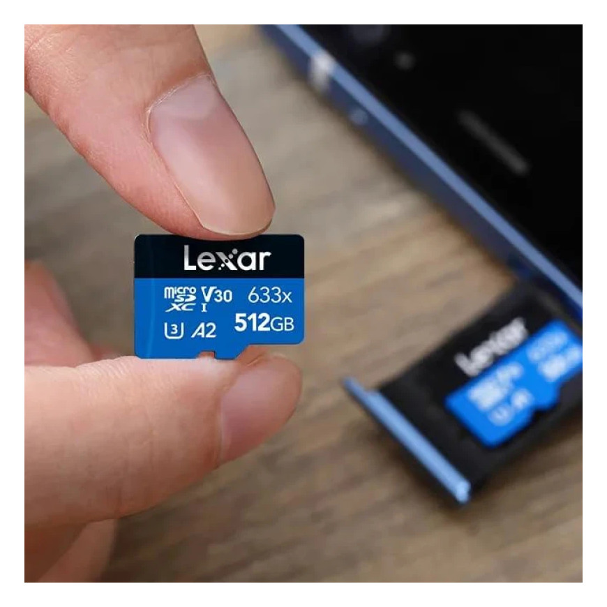 Carte mémoire microSD LEXAR 633X 32GB UHS-I 100MB/s (LMS0633032G-BNNNG)