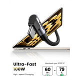 Câble Ugreen USB-C vers USB-C 5A 100W 1m Gris (70643)