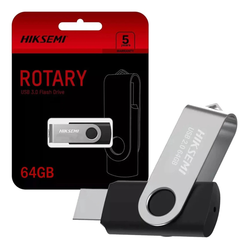 Clé USB HIKSEMI M200S 64 Go USB 3.0 Métal (HS-USB-M200S-64G-U3)
