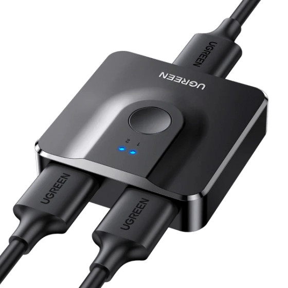 Commutateur HDMI UGREEN – 1 entrée, 2 sorties (50966)