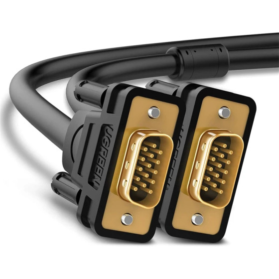 Câble Ugreen VGA Mâle vers Mâle - 2 mètres (11646)