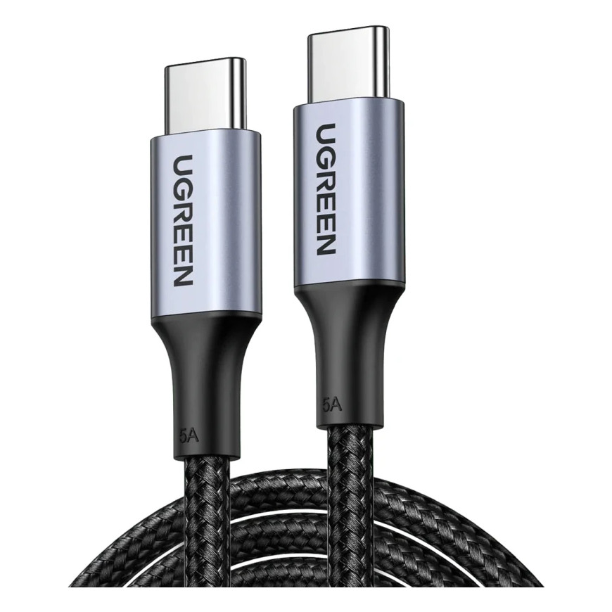 Câble Ugreen USB-C vers USB-C 5A 100W 1m Gris (70427)