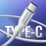 Câble Ugreen USB-A 2.0 vers USB-C 1,5m Blanc (60132)