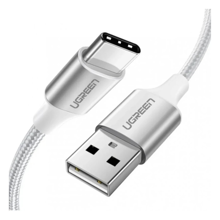 Câble Ugreen USB-A 2.0 vers USB-C 1,5m Blanc (60132)