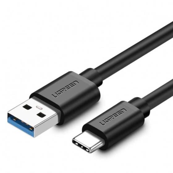 Câble Data Ugreen 2M USB-C vers USB 3.0 Charge Rapide 3A (20884)