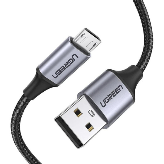 Câble Ugreen US290 Micro USB 2.0 1M Noir (60146)