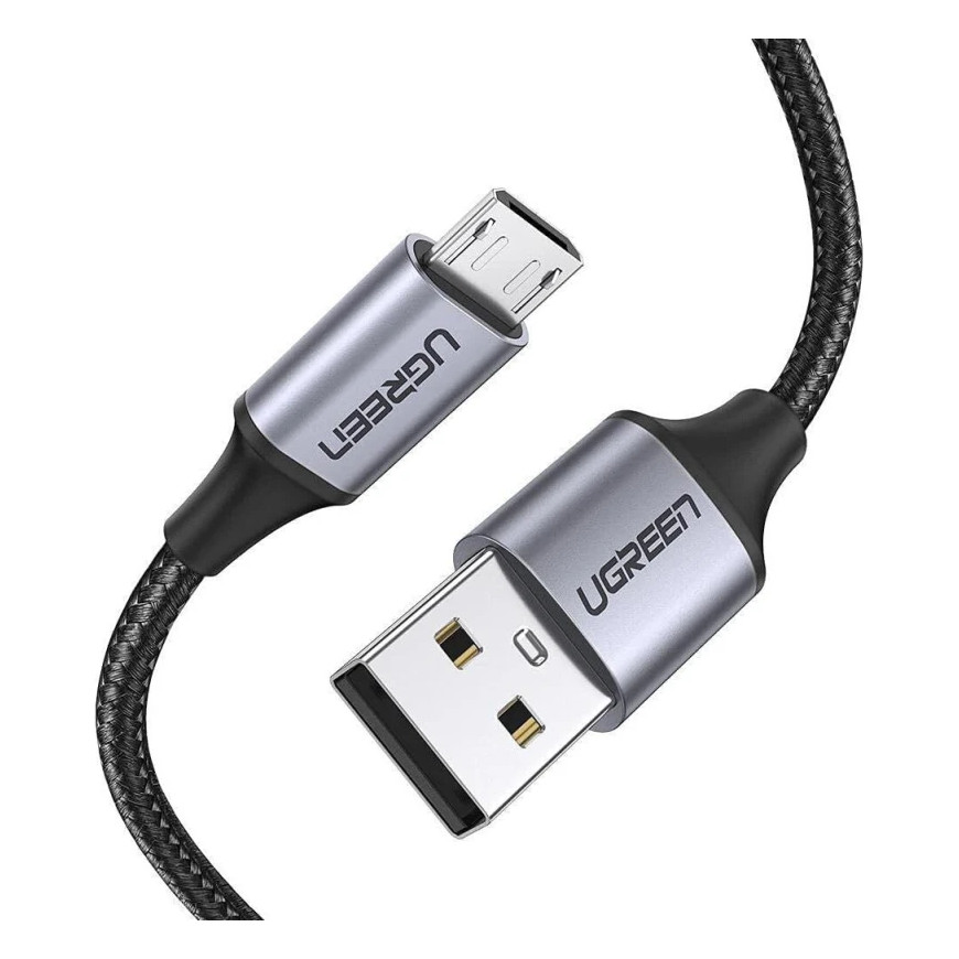 Câble Ugreen US290 Micro USB 2.0 1M Noir (60146)