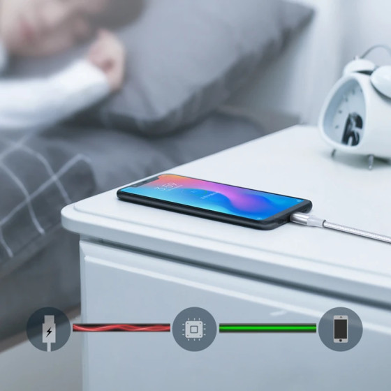 Câble Ugreen USB-A 2.0 vers USB-C 1m Blanc (60131)