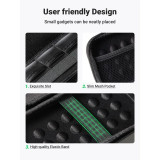 Sacoche Ugreen 40707 Housse de Disques de Stockage Etui EVA Noir