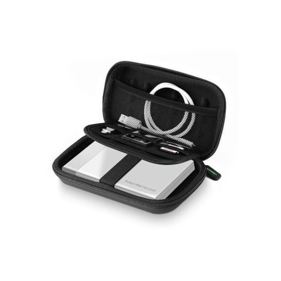 Sacoche Ugreen 40707 Housse de Disques de Stockage Etui EVA Noir