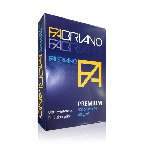 Papier RAMA4-80GPREM RAMETTE DE A4 FABRIANO 80G / M2