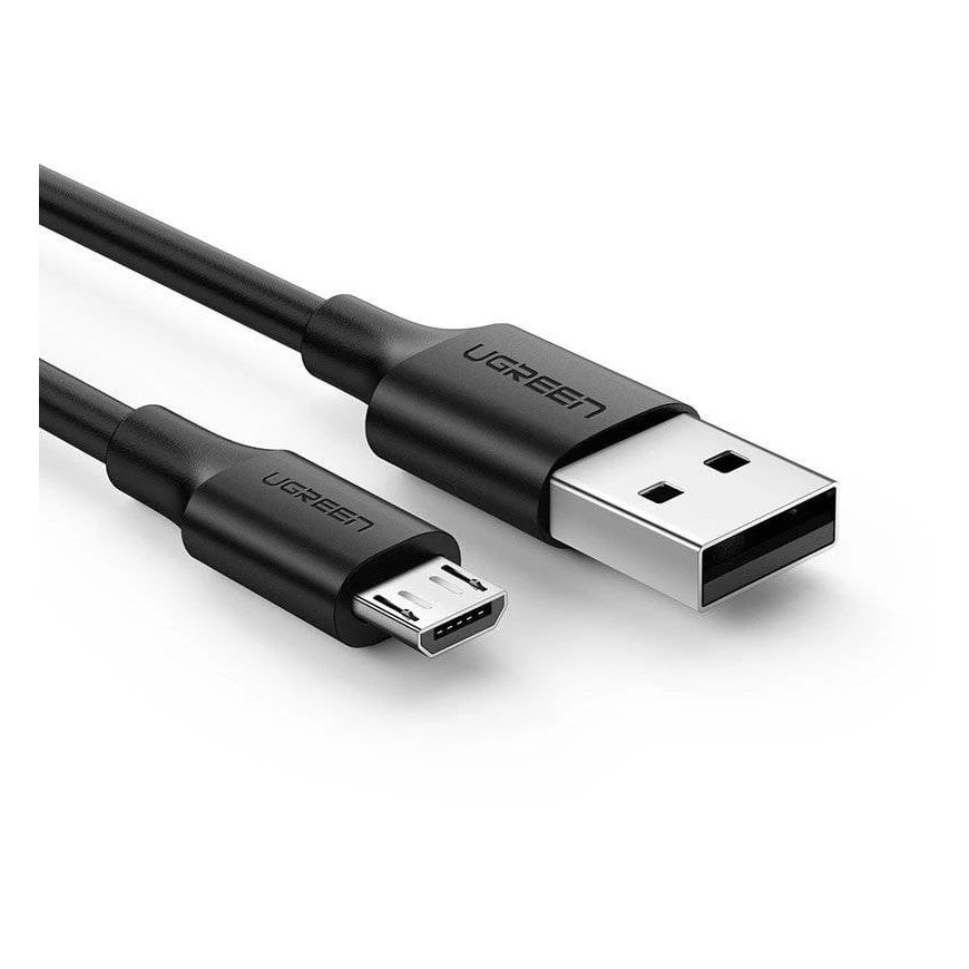 Câble Ugreen USB-A vers Micro USB 2A 1m Noir (60136)