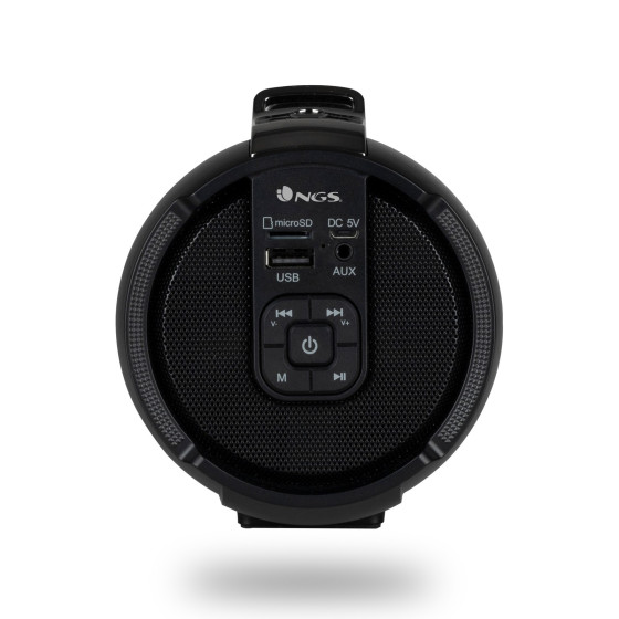 Enceinte Ngs Bluetooth portable Roller Tempo noire (ROLLERTEMPOBLACK)