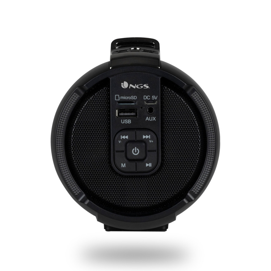 Enceinte Ngs Bluetooth portable Roller Tempo noire (ROLLERTEMPOBLACK)
