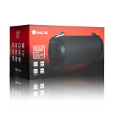 Enceinte Ngs Bluetooth portable Roller Tempo noire (ROLLERTEMPOBLACK)