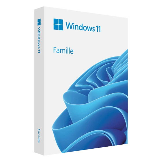 Microsoft Windows 11 Famille 64 bits Français - Licence originale (KW9-00636)