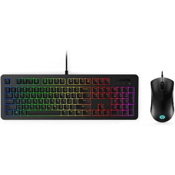 Clavier et Souris Lenovo Filaire Legion KM300 RGB Gaming (GX30Z21572)