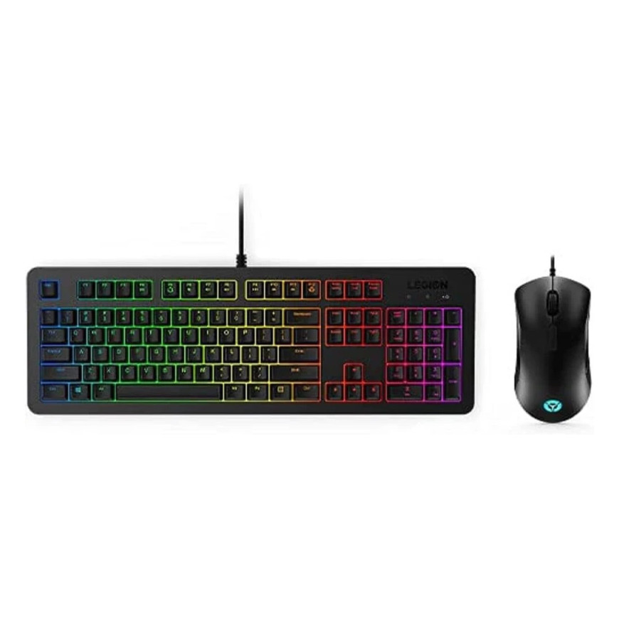 Clavier et Souris Lenovo Filaire Legion KM300 RGB Gaming (GX30Z21572)