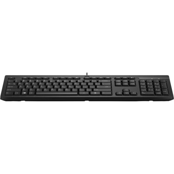 Clavier HP filaire 125 G2 USB - Disposition FR/AR - Ergonomique et durable (AY2Y7AA AB6)