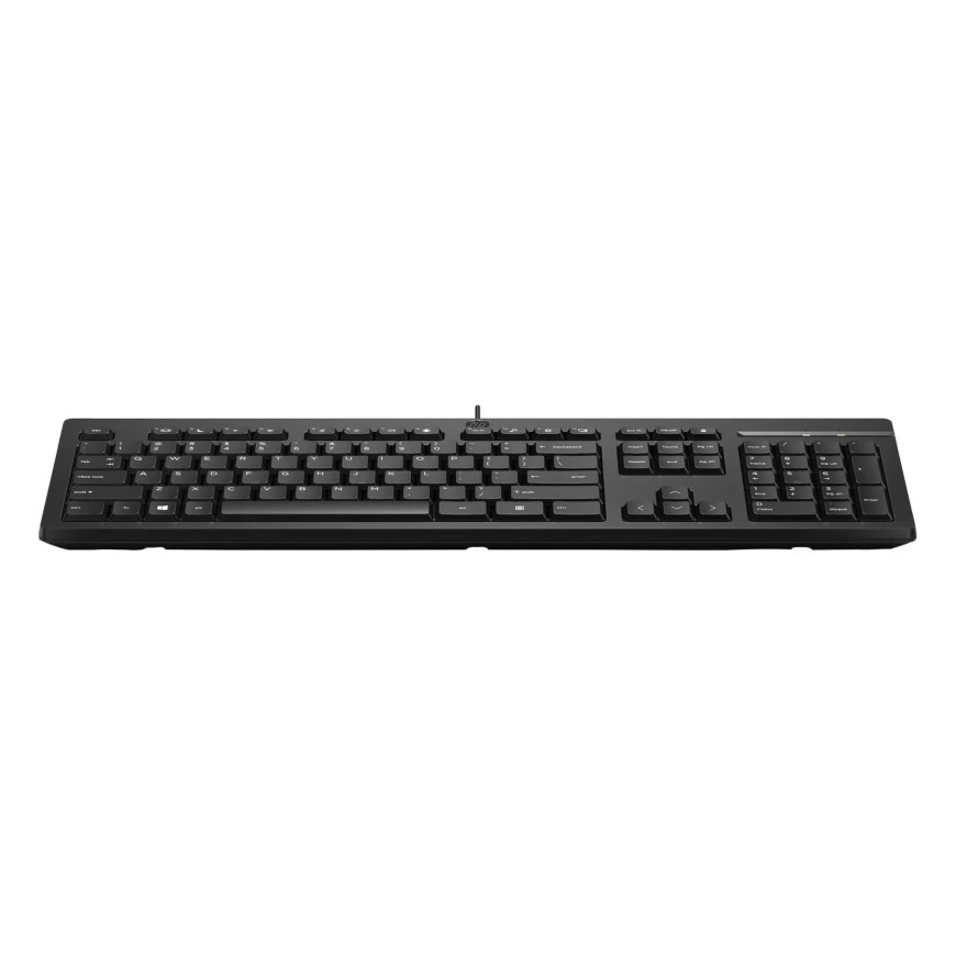 Clavier HP filaire 125 G2 USB - Disposition FR/AR - Ergonomique et durable (AY2Y7AA AB6)