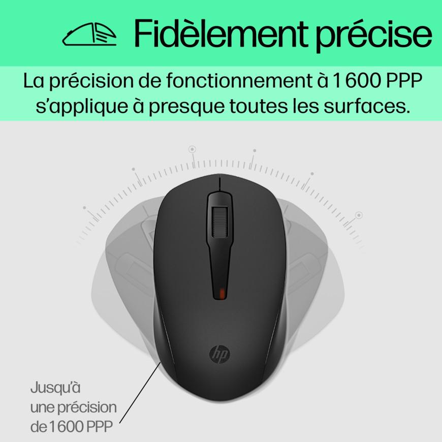 Souris Hp et clavier 100 filaires (240J7AA)