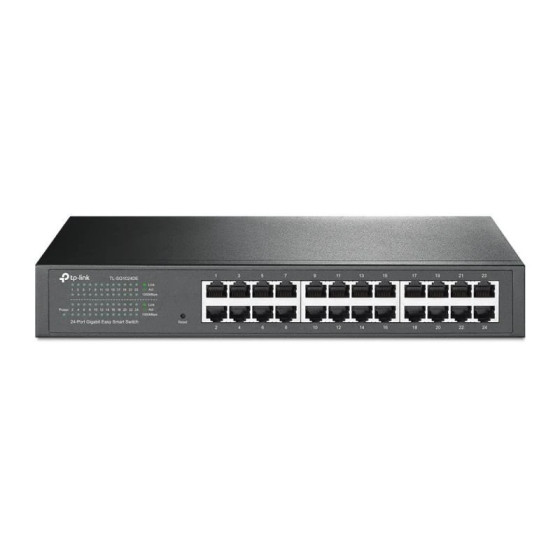 Switch Tp-link TL-SG1024DE Smart Tplink 24 Ports Gigabit