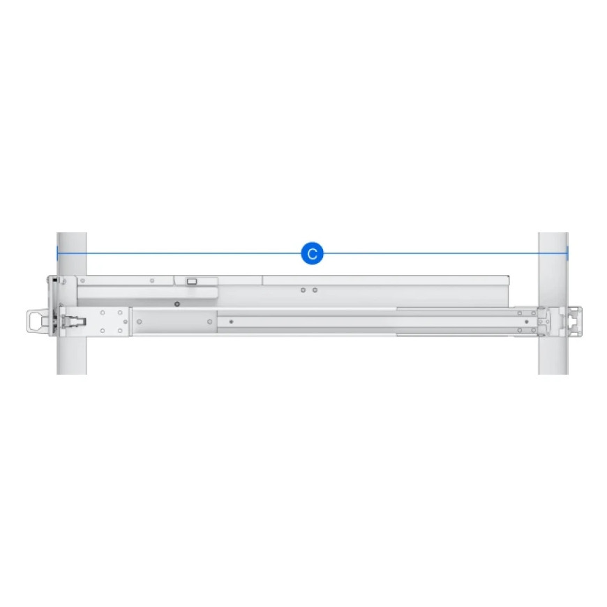 Kit rail coulissant Synology RKS-02 pour RackStation (RKS-02)