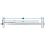 Kit rail coulissant Synology RKS-02 pour RackStation (RKS-02)