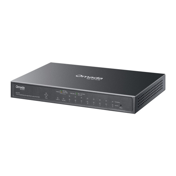 Switch TP-Link Omada ES210GP Easy administrable 10 ports Gigabit avec 8 ports PoE+ (ES210GP)