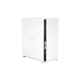 Serveur Qnap TS-233 de Stockage NAS Mini Tour Ethernet/LAN Blanc Cortex-A55