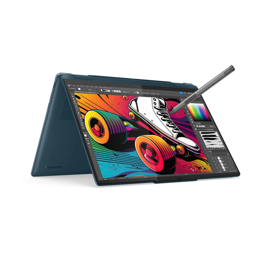 PC portable Lenovo Yoga 7 14IML9 Ultra 7-155H - 14" WQXGA, 16Go RAM, 1To SSD (83DJ005AFE)