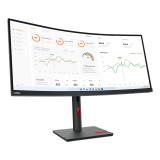 Ecran Lenovo 63D4GAT1EU ThinkVision T34w-30 LED Display 86,4 Cm (34') 3440 X 1440 Pixels Wide Quad HD Noir