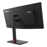 Ecran Lenovo 63D4GAT1EU ThinkVision T34w-30 LED Display 86,4 Cm (34') 3440 X 1440 Pixels Wide Quad HD Noir
