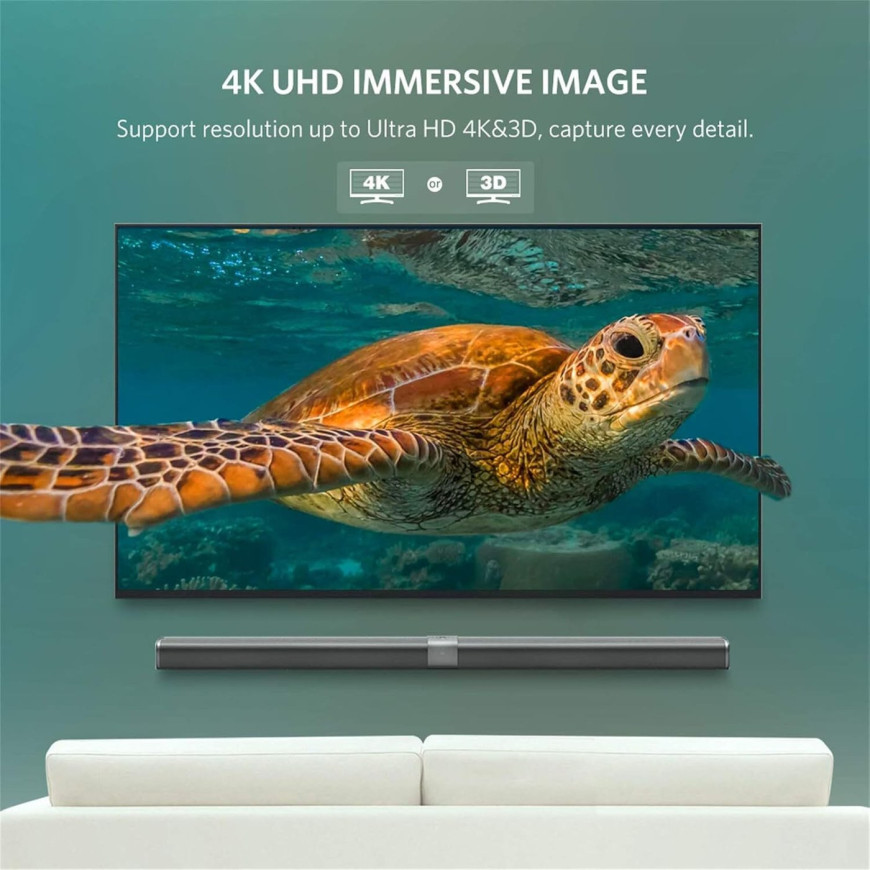 Câble Ugreen DisplayPort 1.2 Mâle vers Mâle - 5 mètres (10213)
