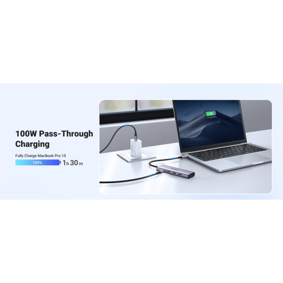 UGREEN Station d'accueil USB-C 5 en 1 (15596)