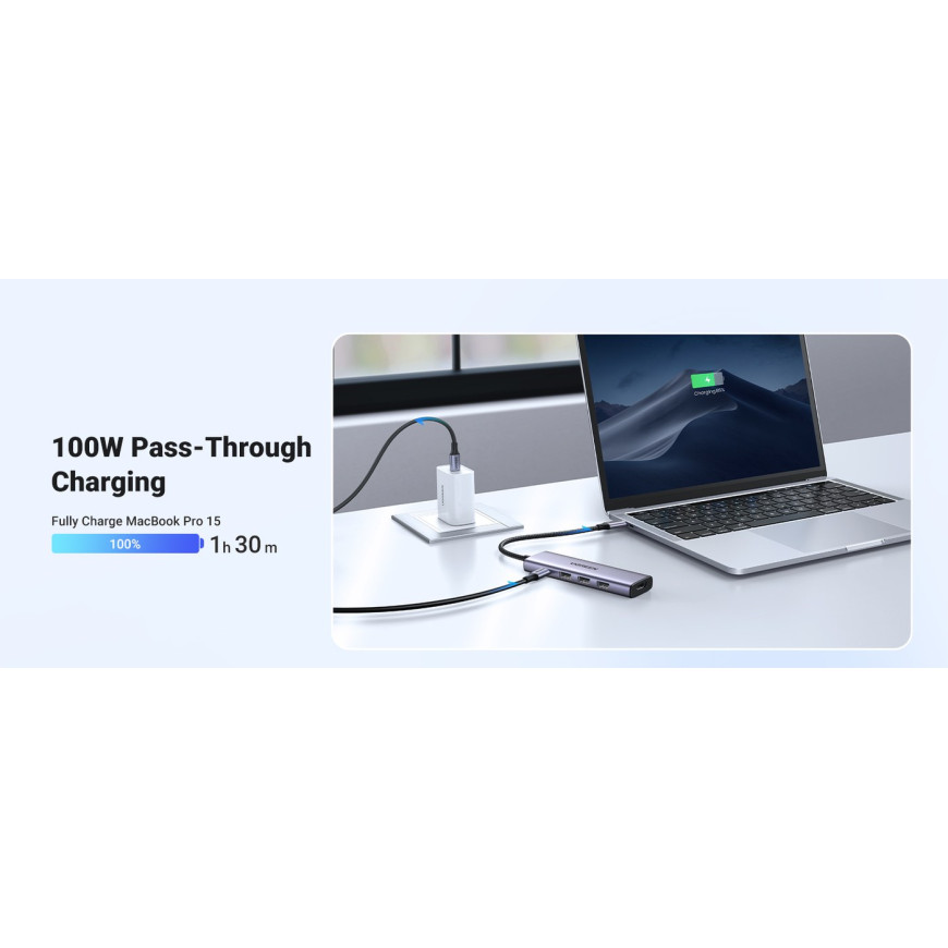 UGREEN Station d'accueil USB-C 5 en 1 (15596)