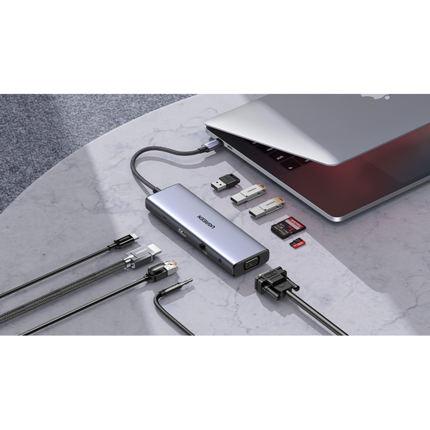 UGREEN Station d'accueil USB-C 10 en 1 (15601)